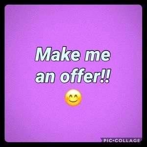 Reasonable offers accepted! Let’s negotiate!